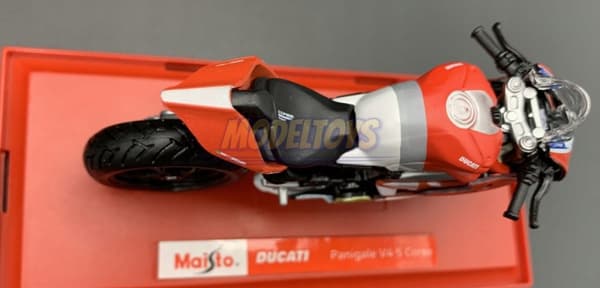 DUCATI Panigale V4 S Corse stativ 1:18 Maisto