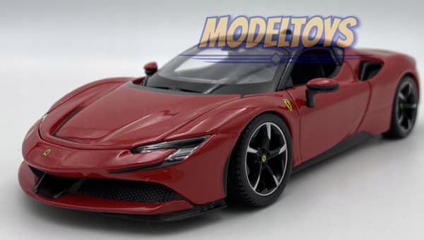 FERRARI SF90 Stradale rød 1:24 Bburago 26028