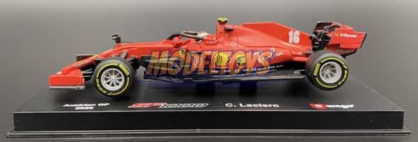 FERRARI SF1000 Österrikisk Leclerc HJÄLM BBurago 1:43