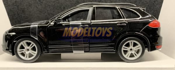 Porsche Cayenne Turbo svart 1:24 Bburago 21056