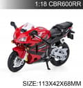Miniatyrbild 4 av 11: HONDA CBR 600RR modell på bas 1:18 Maisto 77049