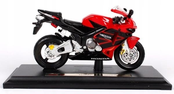 HONDA CBR 600RR modell på bas 1:18 Maisto 77049