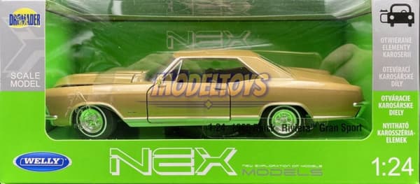 1965 Buick Riviera Gran Sport MODEL 24072 WELLY 1:24