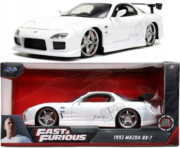 MAZDA RX-7 1993 Fast and Furious model JADA 1:24