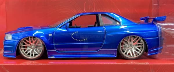 NISSAN Skyline Fast & Furious O'Conner JADA 1:24