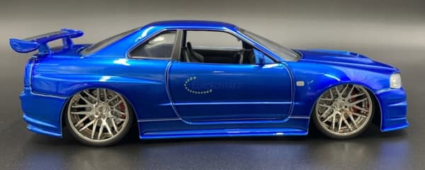 NISSAN Skyline Fast & Furious O'Conner JADA 1:24