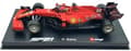 Miniatyrbillede 5 af 7: F1 bil FERRARI SF21 #55 Sainz HJELM BBurago 1:43