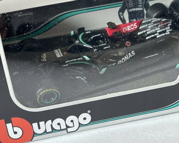 F1 bil MERCEDES W12 E P. #77 Bottas Bburago 1:43