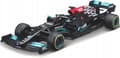 Miniatyrbillede 1 af 5: F1 bil MERCEDES W12 E P. #77 Bottas Bburago 1:43