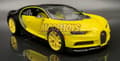 Miniatyrbild 7 av 11: BUGATTI Chiron gul 1:24 modell Maisto 31514