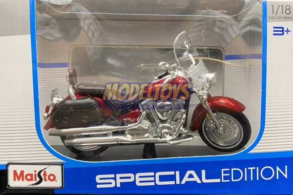 YAMAHA Road Star Silverado med stativ 1:18 Maisto