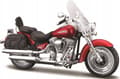 Miniatyrbillede 1 af 11: YAMAHA Road Star Silverado med stativ 1:18 Maisto