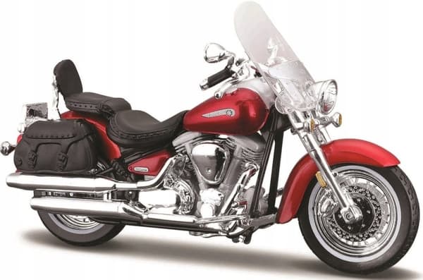 YAMAHA Road Star Silverado med stativ 1:18 Maisto