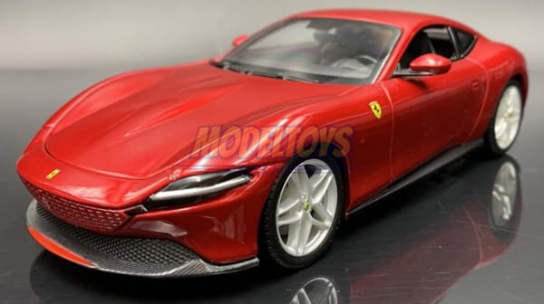 FERRARI Roma röd modell 1:24 Bburago 26029