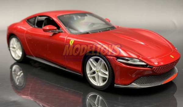 FERRARI Roma röd modell 1:24 Bburago 26029