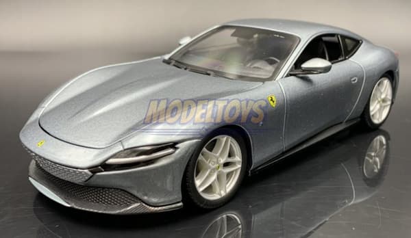 FERRARI Roma silver modell 1:24 Bburago 26029