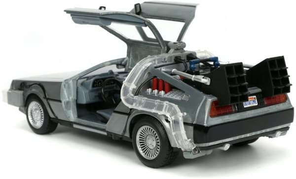 DMC-12 DeLorean Tillbaka till framtiden JADA-modell 1:24