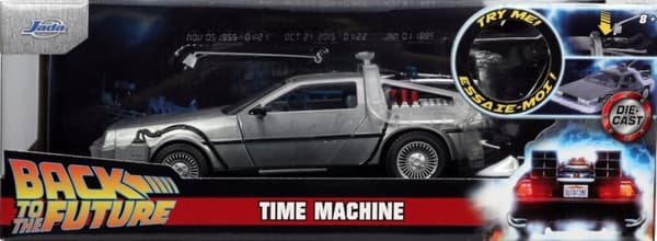 DMC-12 DeLorean Tillbaka till framtiden JADA-modell 1:24