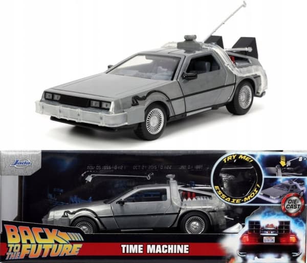 DMC-12 DeLorean Tillbaka till framtiden JADA-modell 1:24