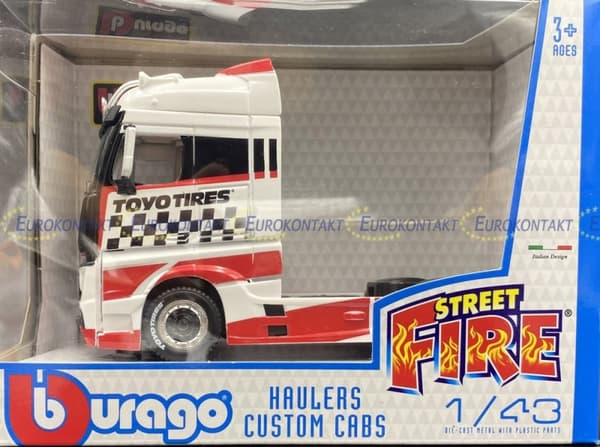 Mercedes ACTROS GigaSpace Custom Cabs Bburago 1:43