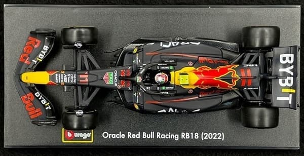 RB18 F1 RedBull 2022 #11 Perez HJÄLM BBurago 1:43