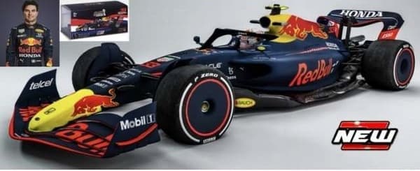 RB18 F1 RedBull 2022 #11 Perez HJÄLM BBurago 1:43