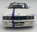 Miniatyrbild 11 av 11: BMW M3 (E30) 1986 1:24 modell Bburago 21100 vit