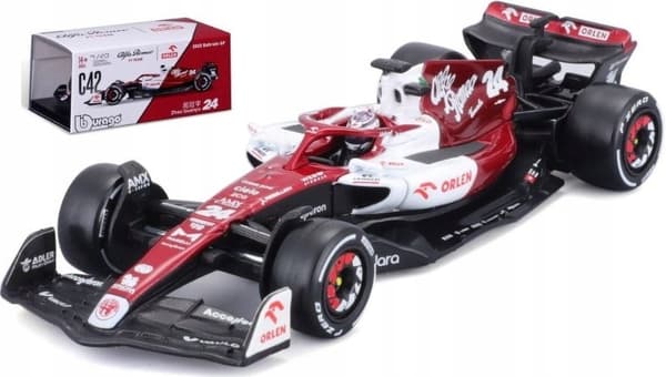 ALFA ROMEO C42 F1 2022 24 Guanyu HJÄLM BBurago 1:43