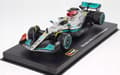 Miniatyrbild 4 av 11: F1-bil Mercedes W13 Hamilton HJÄLM BBurago 1:43