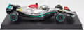 Miniatyrbild 7 av 11: F1-bil Mercedes W13 Hamilton HJÄLM BBurago 1:43