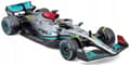 Miniatyrbild 11 av 11: F1-bil Mercedes W13 Hamilton HJÄLM BBurago 1:43