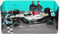 Miniatyrbild 3 av 11: F1 bil MERCEDES W13 E #44 Hamilton Bburago 1:43