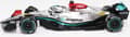 Miniatyrbild 7 av 11: F1 bil MERCEDES W13 E #44 Hamilton Bburago 1:43