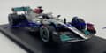 Miniatyrbild 8 av 11: F1 bil Mercedes W13 63 Russell KASK BBurago 1:43