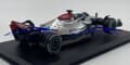Miniatyrbild 10 av 11: F1 bil Mercedes W13 63 Russell KASK BBurago 1:43