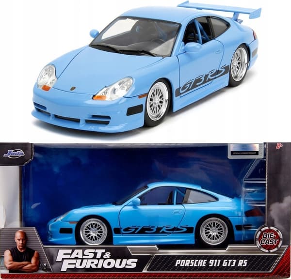 Porsche 911 GT3 Fast & Furious 5 O'Conner JADA-modell 1:24
