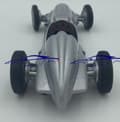 Miniatyrbild 9 av 11: MERCEDES W125 1937 silver modell 24109 Welly 1:24