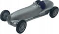 Miniatyrbild 1 av 11: MERCEDES W125 1937 silver modell 24109 Welly 1:24