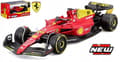 Miniatyrbillede 4 af 10: F1 FERRARI F1-75 MONZA 22 Leclerc #16 BBurago 1:43