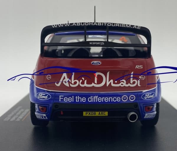 Ford Focus RS Latvalla Sardinien 09 model IXO 1:24