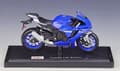 Miniatyrbillede 11 af 11: YAMAHA TYZF-R1 2021 model på stand 1:18 Maisto