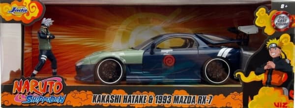 MAZDA RX-7 figur Kakashi Hatake NARUTO JADA 1:24