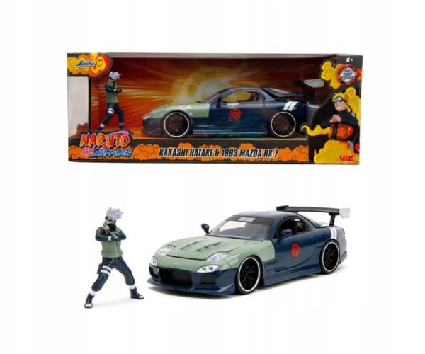 MAZDA RX-7 figur Kakashi Hatake NARUTO JADA 1:24