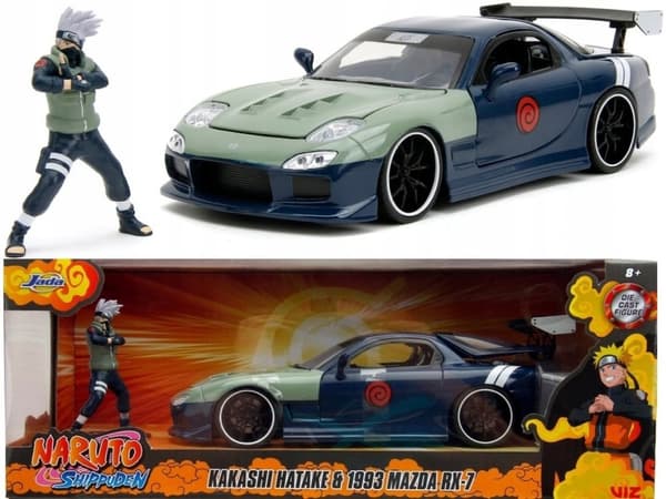 MAZDA RX-7 figur Kakashi Hatake NARUTO JADA 1:24