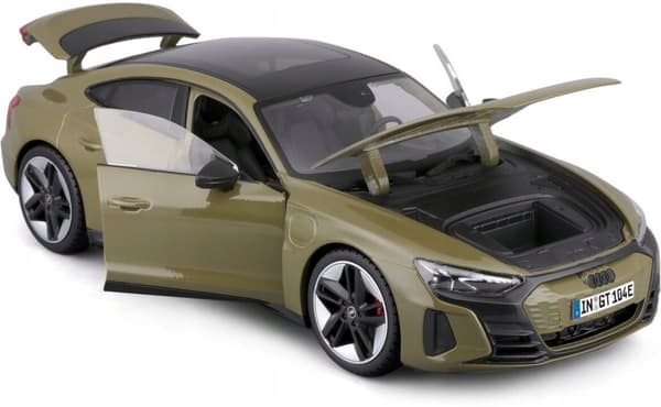 Audi RS e-tron GT 2022 grøn 1:18 BBurago 11050