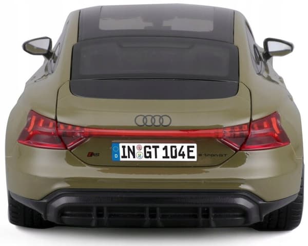 Audi RS e-tron GT 2022 grøn 1:18 BBurago 11050