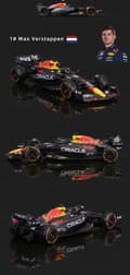 Miniatyrbillede 8 af 10: RB19 F1 Red Bull 2023 Max Verstappen BBurago 1:43