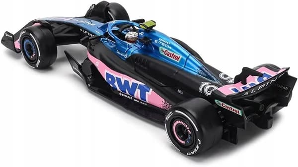 F1 BWT Alpine A523 #10 P. Gasly HJÄLM BBurago 1:43