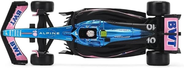 F1 BWT Alpine A523 #10 P. Gasly HJÄLM BBurago 1:43