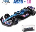 Miniatyrbild 6 av 11: F1 BWT Alpine A523 #10 P. Gasly HJÄLM BBurago 1:43